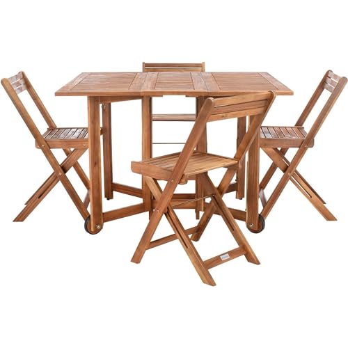 Safavieh Outdoor Living Collection Arvin 5-Piece Dining Set