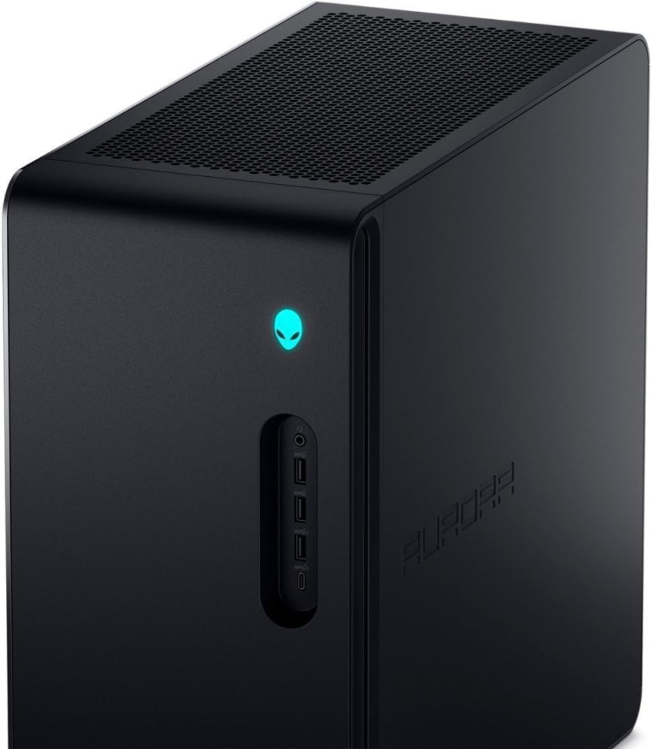 Alienware Aurora R16 Gaming Desktop PC - Intel Core i7-13700K 16-Core up to 5.40 GHz, 32GB RAM, 1TB NVMe SSD + 12TB HDD, GeForce RTX 4080 16GB GDDR6X, Windows 11 Pro, Liquid Cooling, Basalt Black