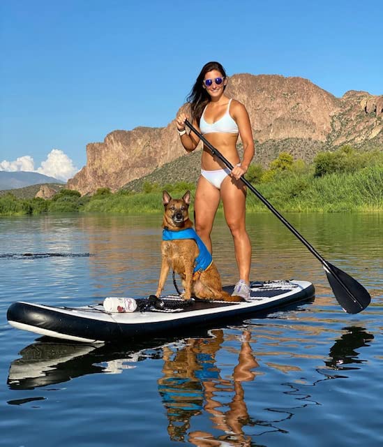 Roc Inflatable Stand Up Paddle Boards with Premium SUP Paddle Board Accessories, Wide Stable Design, Non-Slip Comfort Deck for Youth & Adults