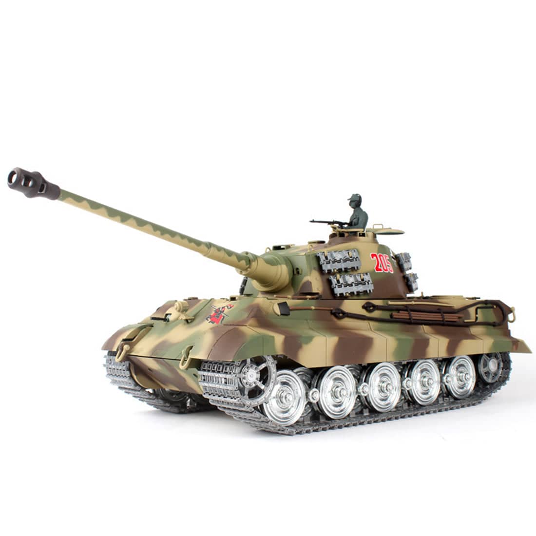 1/16 German Henschel Tiger King Battle Tank 2.4G 360° Rotation Military Tank
