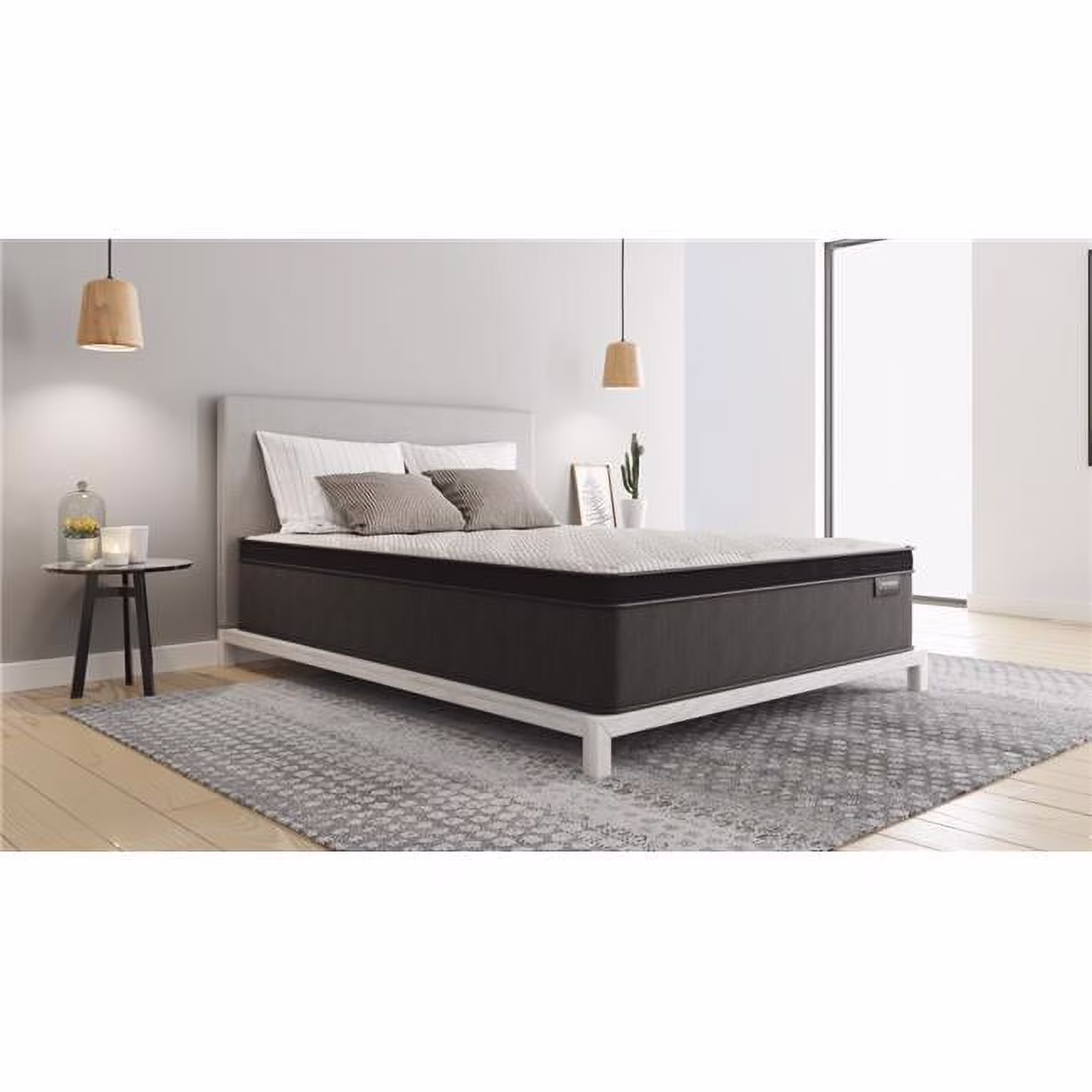 14 in. Cleo Cool Copper Hybrid Euro-Top Mattresses - Firm
