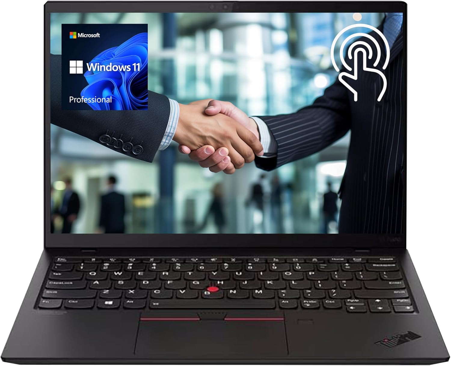 Lenovo ThinkPad X1 Nano Business Laptop, 13” 2K Touchscreen, Intel Core i7 1180G7 Processor, 16GB RAM, 512GB SSD, Fingerprint Reader, Backlit KB, Webcam, Wi-Fi 6, Windows 11 Pro, Black