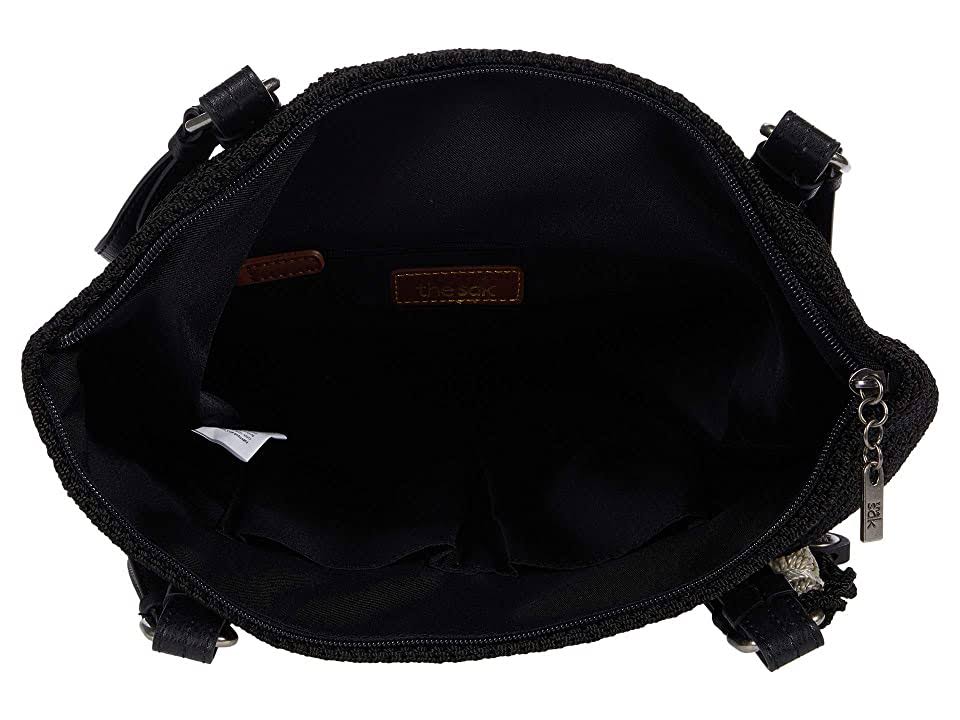 The Sak Silverwood Crochet Shopper Bag | Black