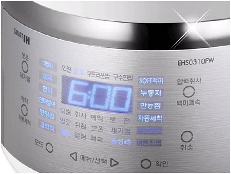 CUCKOO CRP-EHS0310FW IH Electric Rice Pressure Cooker 3 Cups English Voice_220V & Exclusive Simple English User Manual