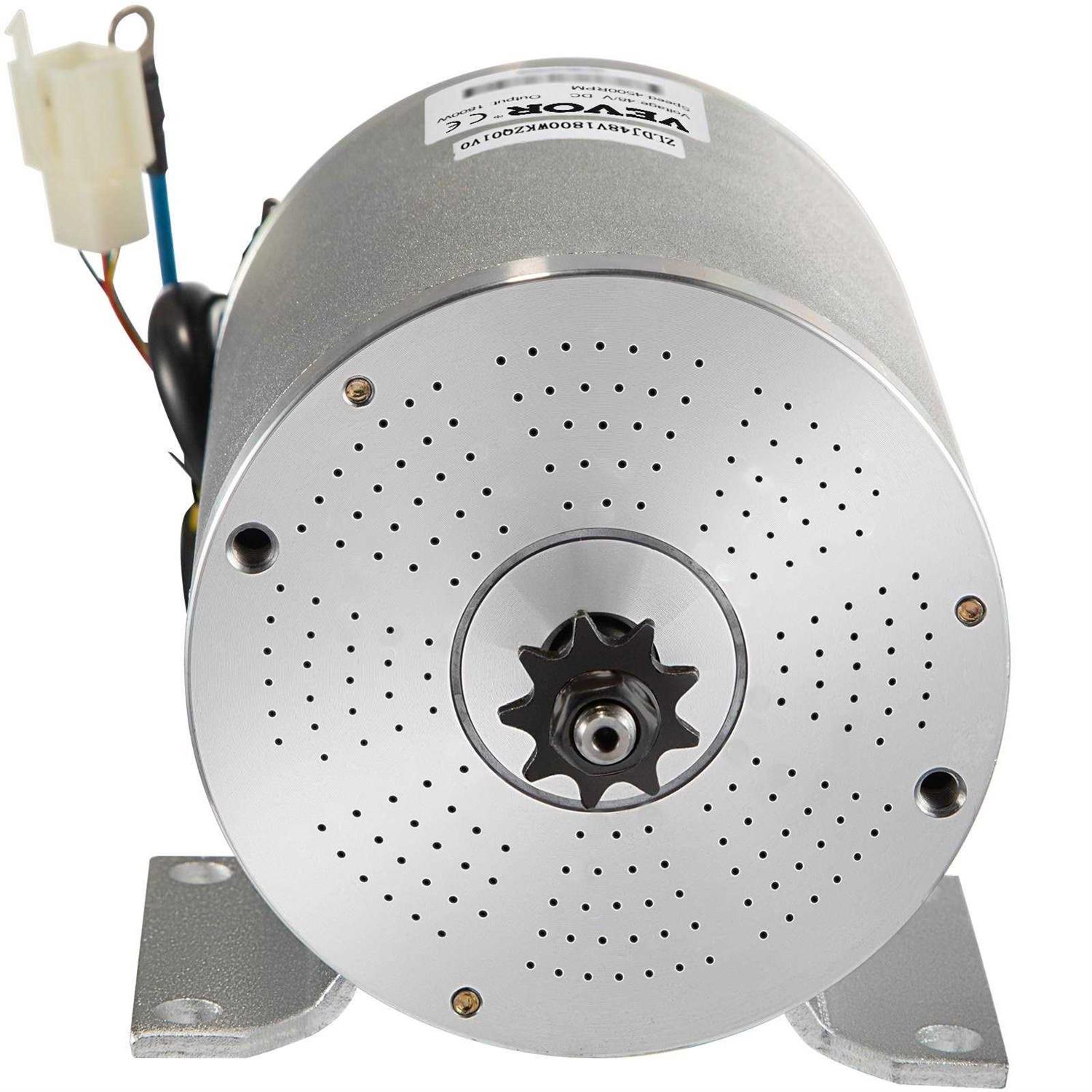 VEVOR 2000W 48V Dc Brushless Motor w/Mounting Bracket &amp;Controller &amp;Key for E-Scooter - Shop Hardware Tools Online Store