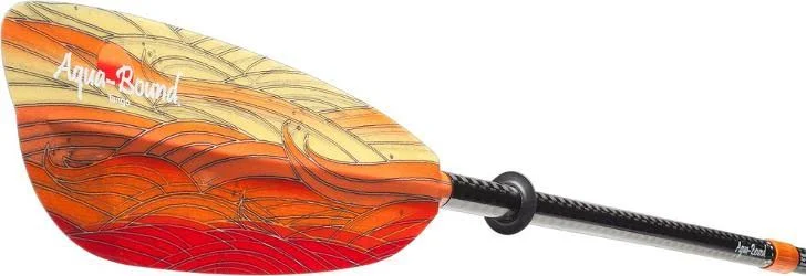 Aqua-Bound Tango Fiberglass 2-Piece Kayak Paddle Sunwave 220 cm