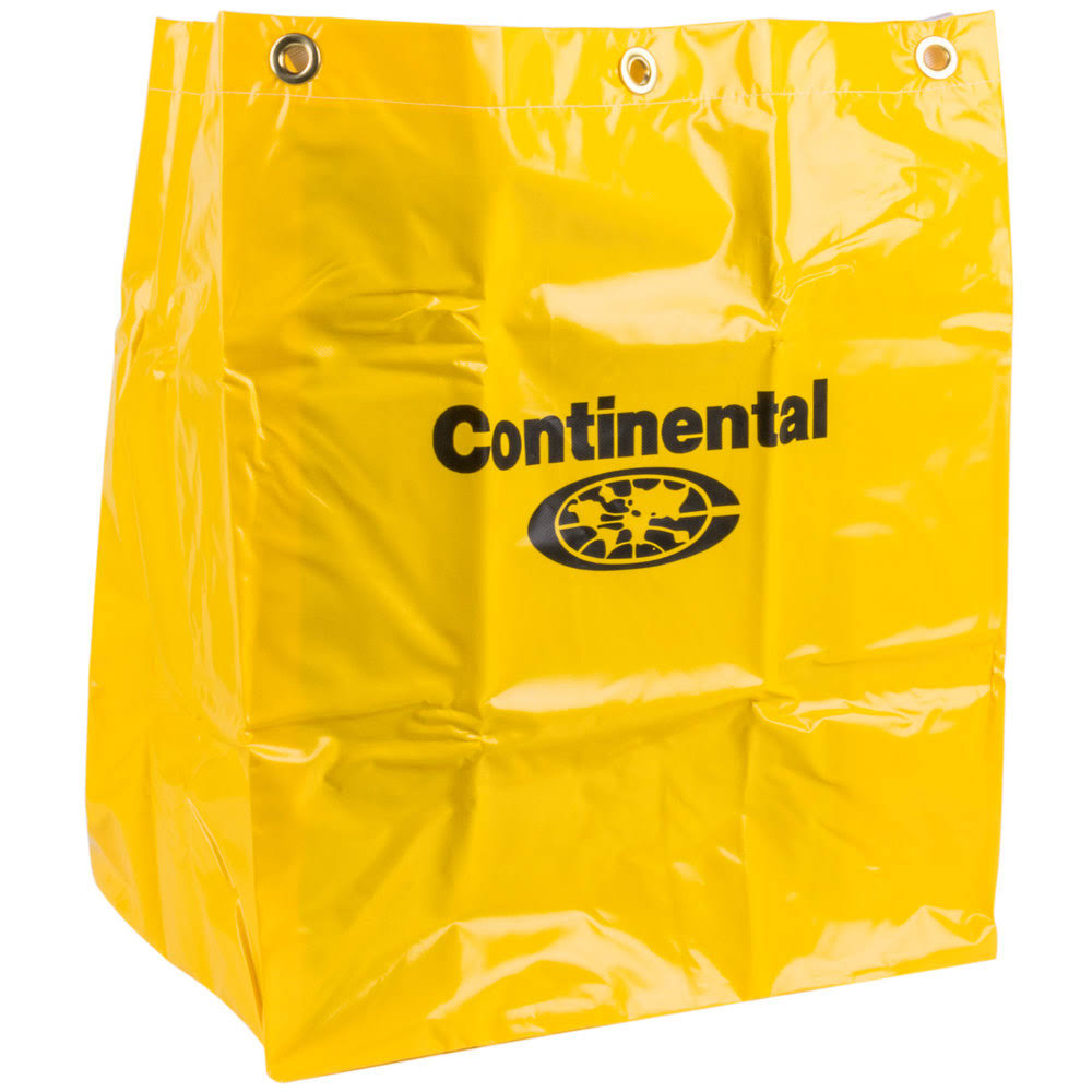 Continental (276) Yellow Vinyl Replacement Bag for Folding Carts