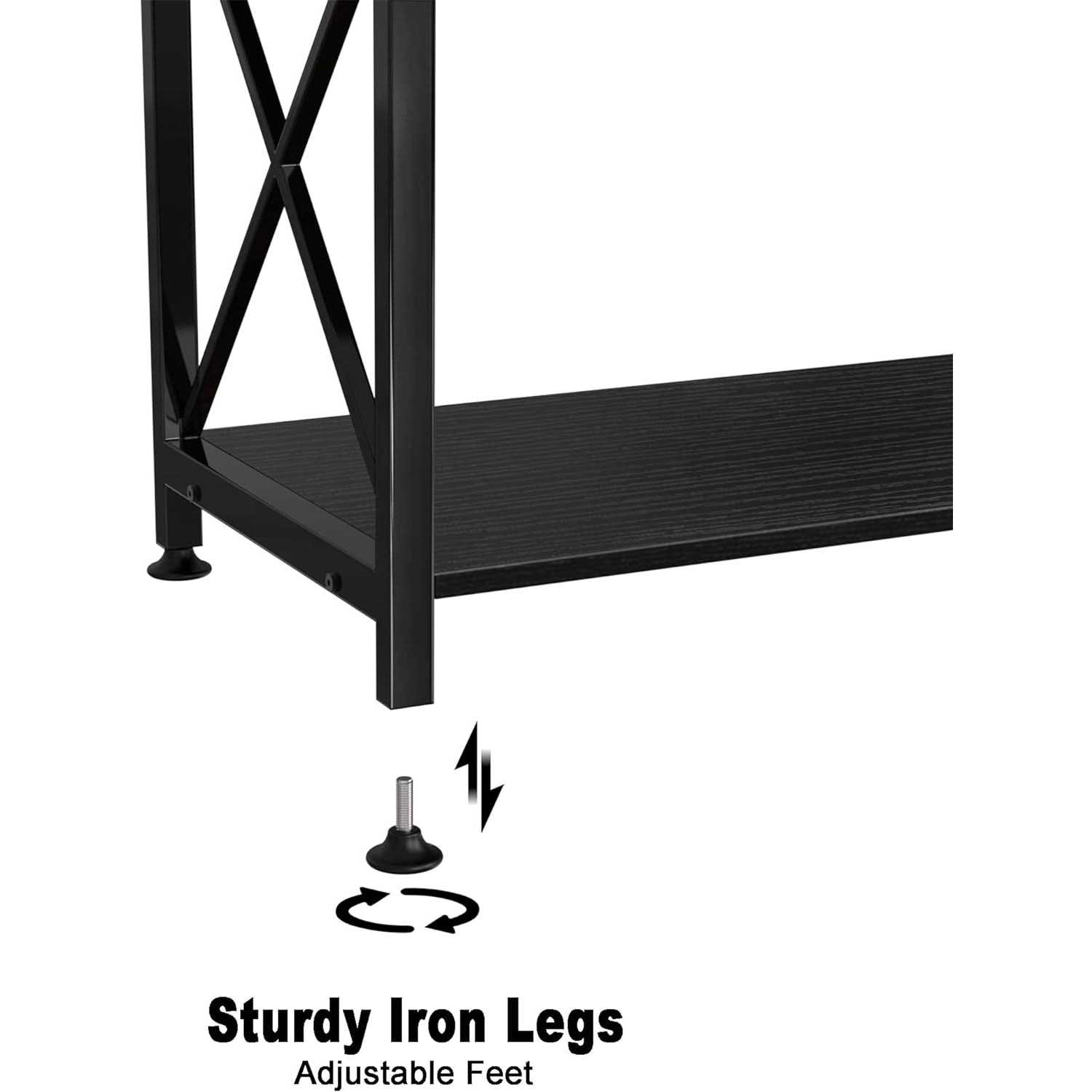 GDLF Fish Tank Stand Metal Aquarium Stand for 20 Gallon Long with Accessories Storage - Pet Supplies online store