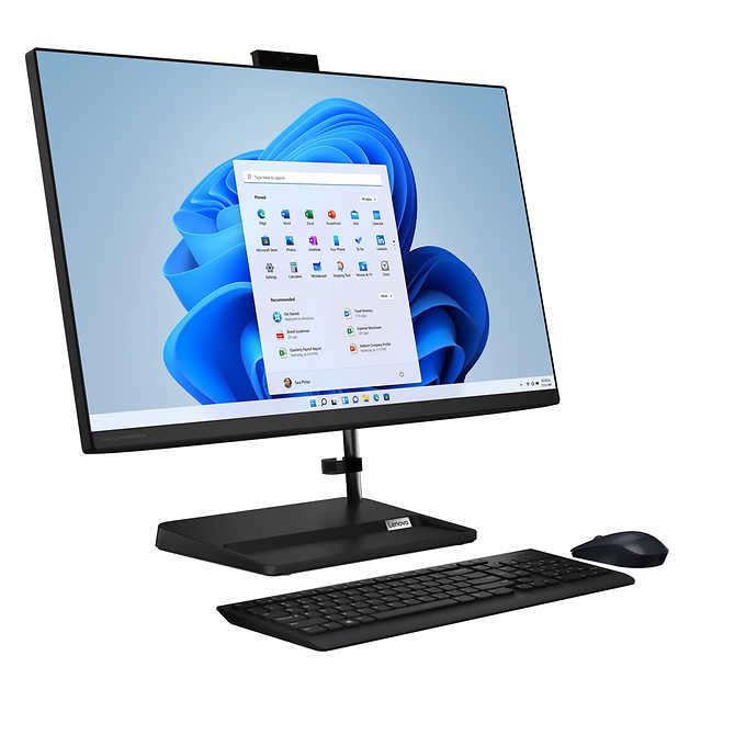 Lenovo IdeaCentre AIO 3 27"" All-in-One Desktop Computer, FHD IPS Touchscreen Display, Core i7-13620H, 32 GB RAM - 1 TB PCIe SSD, Wi-Fi 6, B&O Audio, IR Webcam, Windows 11 Pro, Black