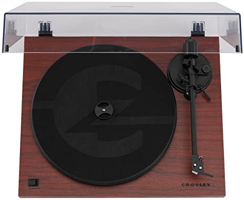 Crosley C6B-WH Belt-Drive Bluetooth Turntable Record Player with Adjustable Tone Arm, White