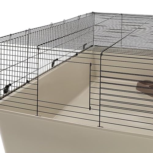 Ferplast Rabbit 160 Cage, 156.5 x 77 x 61.5 cm, Black