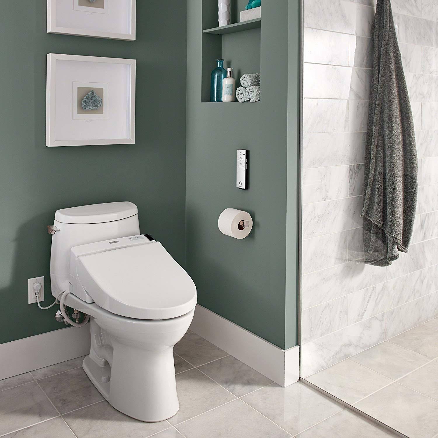Toto Sw2024#01 Washlet A200 Elongated Bidet Toilet Seat - Cotton White