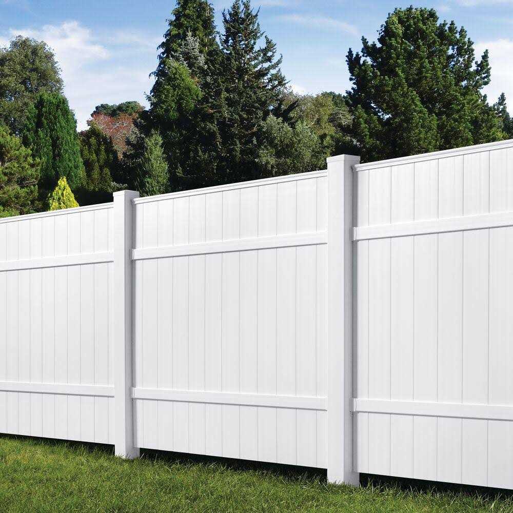 Veranda 6 ft. H x 6 ft. W White Vinyl Windham Fence Panel - Shop Hardware Tools Online Store