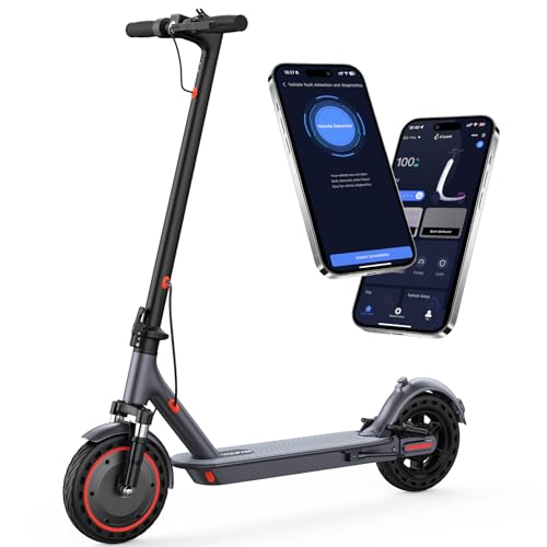 VOLPAM Electric Scooter, 350W/500W, 8.5/10 Tires, 12/21/28 Miles Range, 16/19/22Mph, Folding E-Scooter with Dual Braking