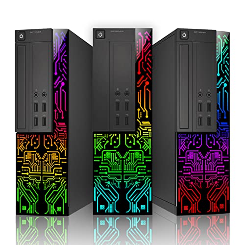 Dell Gaming OptiPlex Desktop RGB Computer PC | Intel Core i7 3.4Ghz | AMD RX 550 4GB GDDR5 | 16GB RAM 512GB SSD | RGB Gaming Keyboard & Mouse WiFi | Windows 10 HDMI (Renewed)