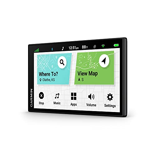 Garmin DriveCam™ 76, Large, Easy-to-Read 7” GPS car Navigator, Built-in Dash Cam, Automatic Incident Detection, High-Resolution Birdseye Satellite Imagery