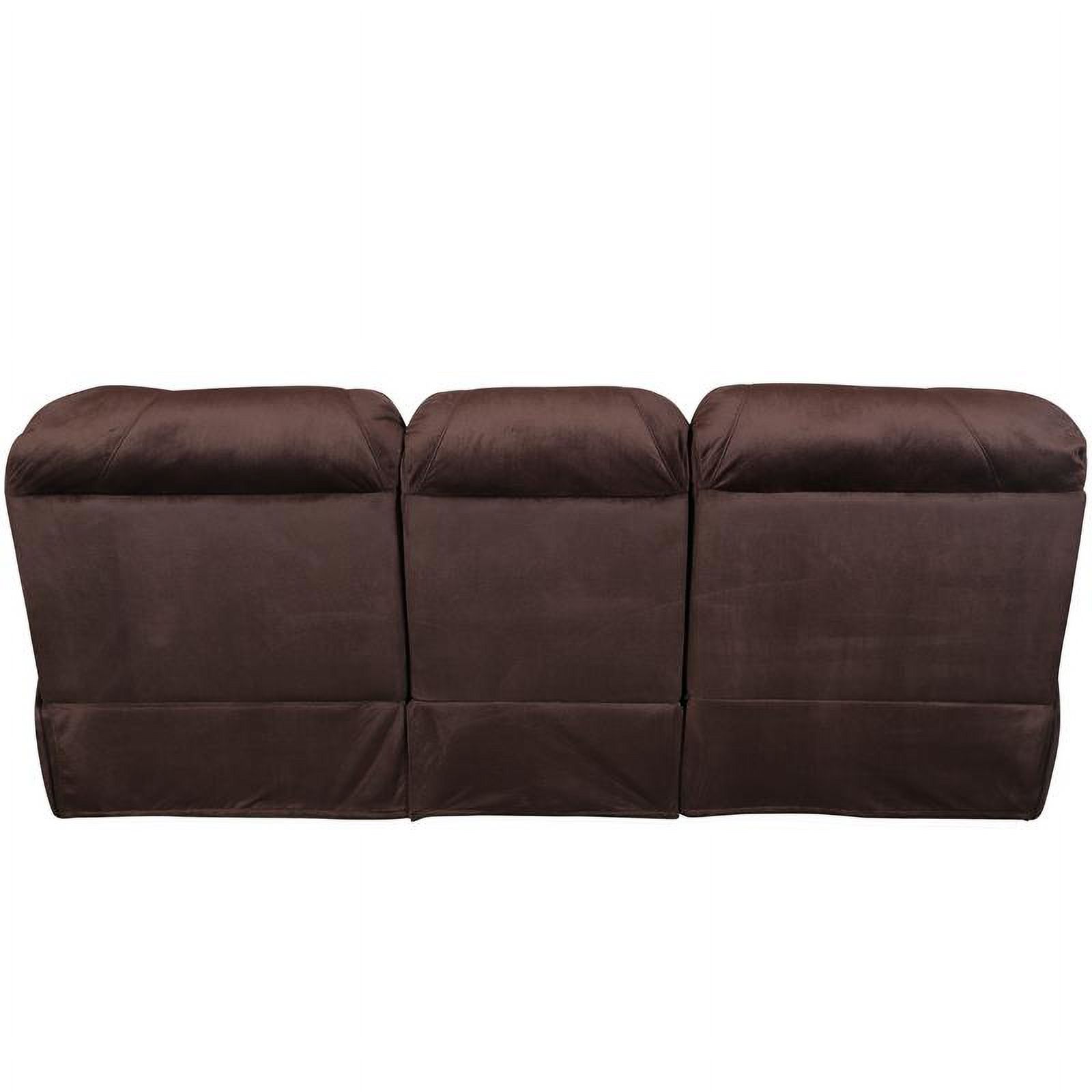 Corvallis Transitional Reclining Sofa - Chocolate
