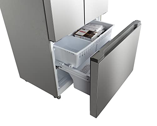 Hamilton Beach French Door Full Size Counter Depth Refrigerator