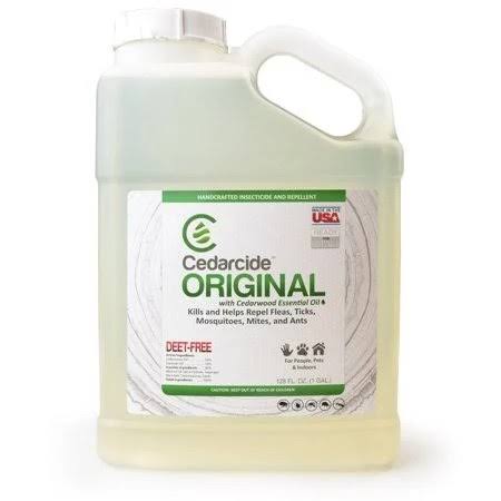 Cedarcide Original (Gallon) Natural Cedar Oil Insect Repellent formerly Known As Best Yet Insect Spray Kills and Repels Mosquito