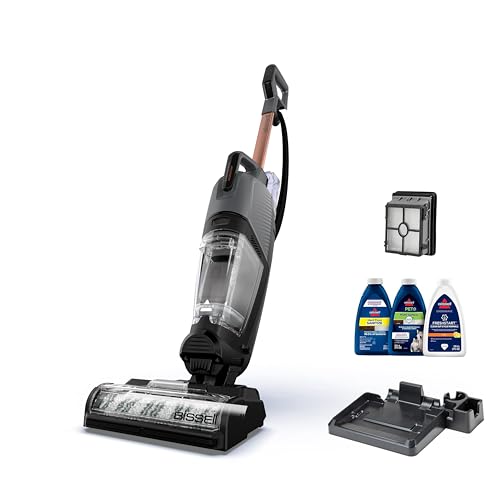 BISSELL® CrossWave® HydroSteam™ Deluxe Wet Dry Vac, Multi-Purpose Vacuum, Wash, and Steam, Formula Included, Green, 3515G