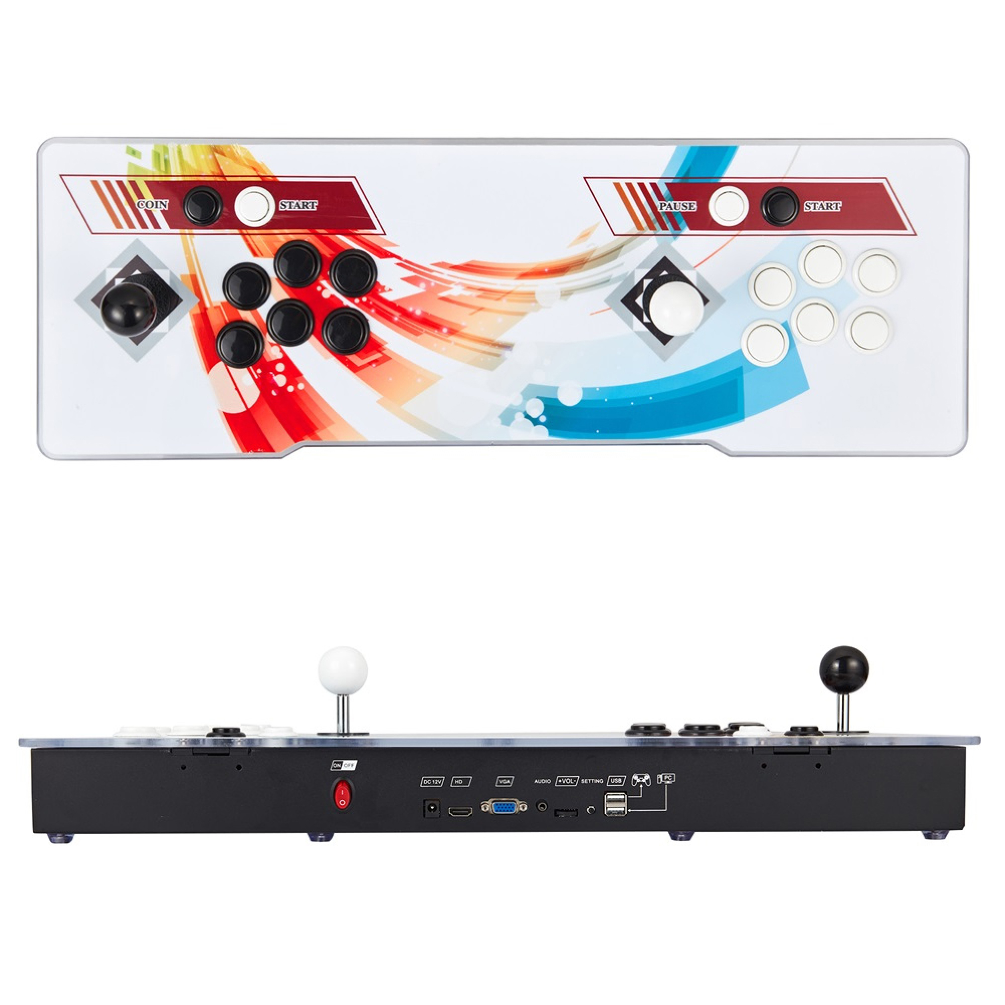 10000 3D All-in-one Arcade Game Machine Pandora 26S Game Box American Standard HD Video for Home Party Gift