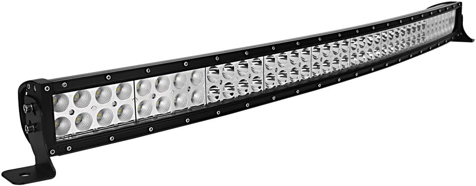 Lumitek 288w 50inch Curved Led Light Bar Spot Flood Combo Beam Light Bar Off-road Led Bar for ATV JEEP Off Road SUV 4wd IP67 12V Car Led Bar Light…