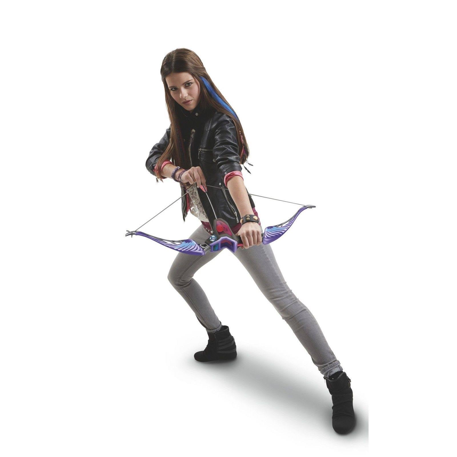 Nerf Rebelle Agent Bow Blaster with Purple Arrows