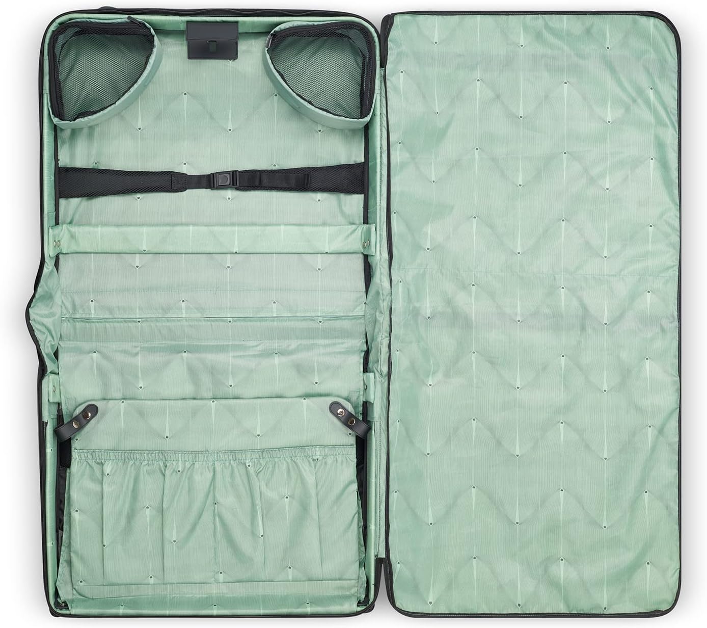 DELSEY Paris Sky Max 2.0 Two Wheel Garment Bag, Black, One Size