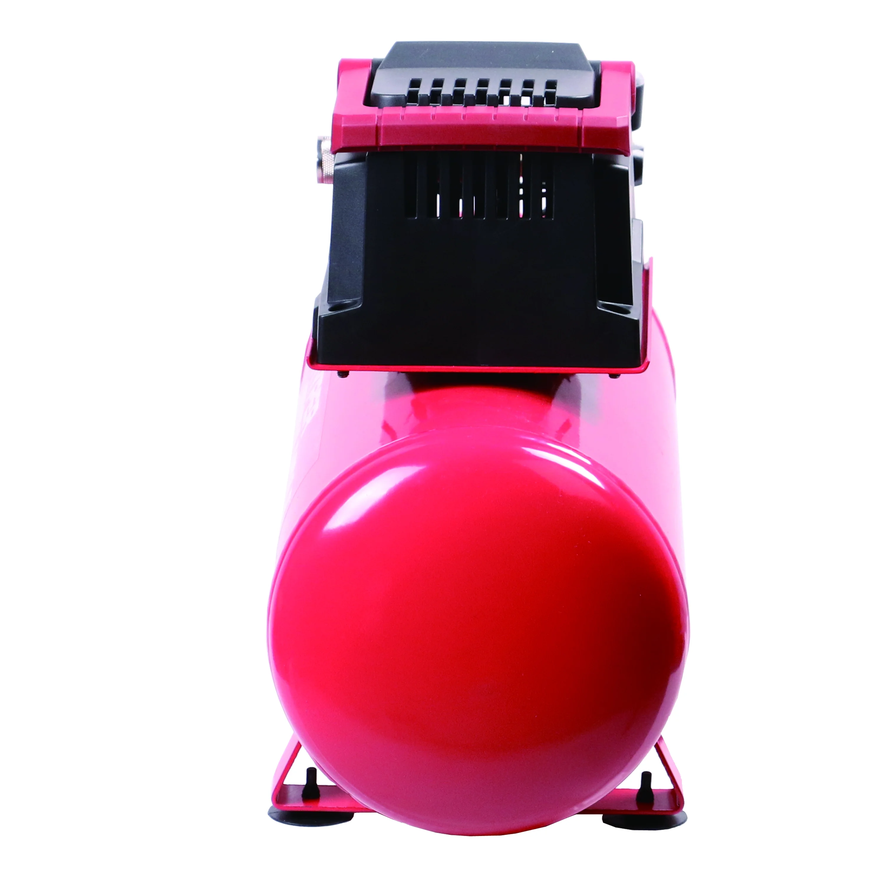Hyper Tough 3 Gallon Oil Free Portable Air Compressor, 100PSI, Red