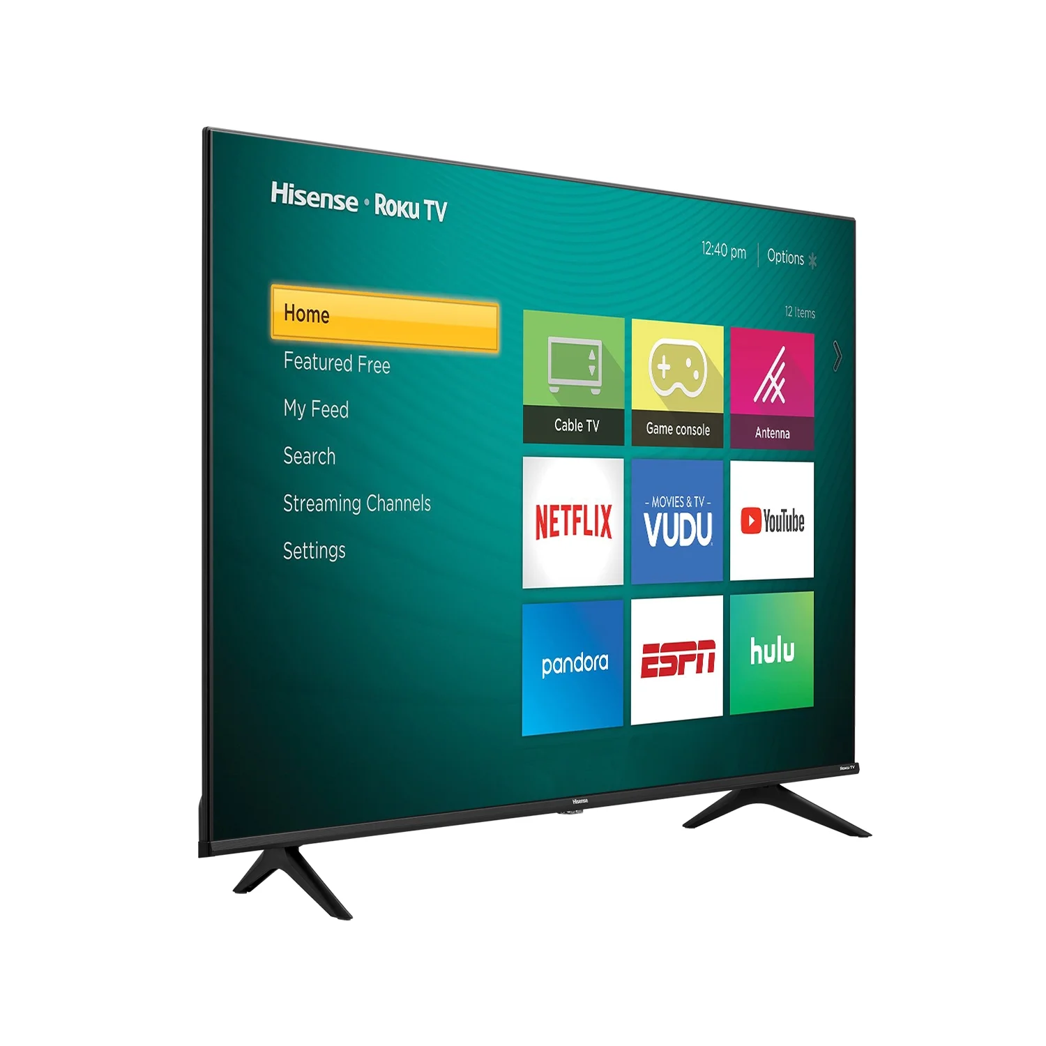 Hisense 58" Class 4K UHD LED Roku Smart TV HDR 58R6E