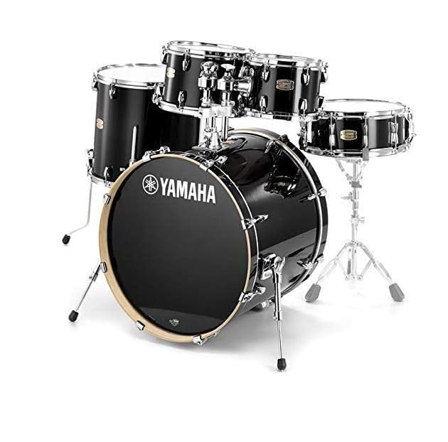 Yamaha 5pc Shell Pack with a 20" Kick 14” Snare Drum in Honey Amber for Students and Working Drummers, (SBP0F50HA)