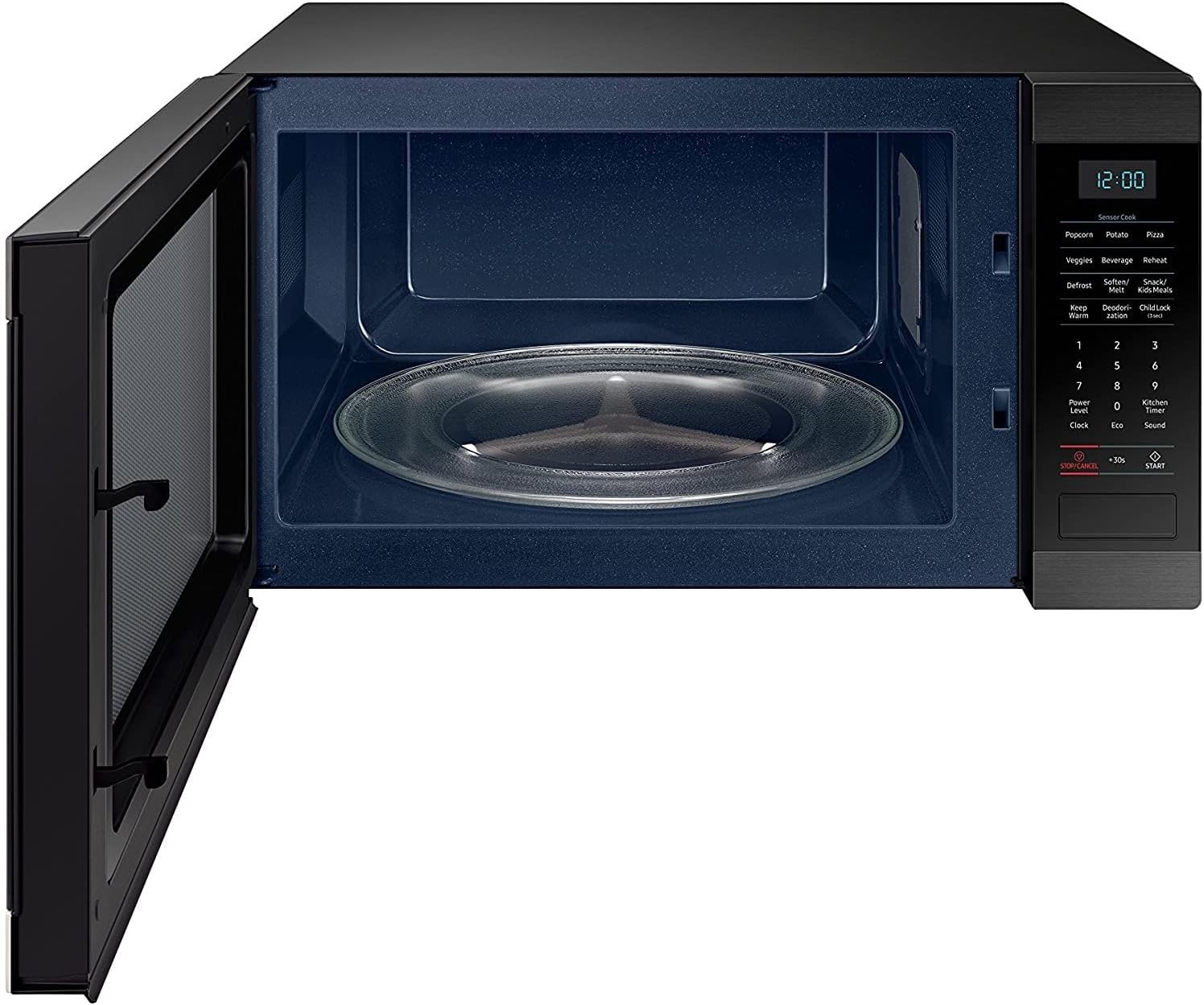 1.9 cu. ft. Large Capacity Countertop Microwave Oven, Stainless Steel Countertop Microwave Oven, 18.43 x 23.63 x 13.28 in.