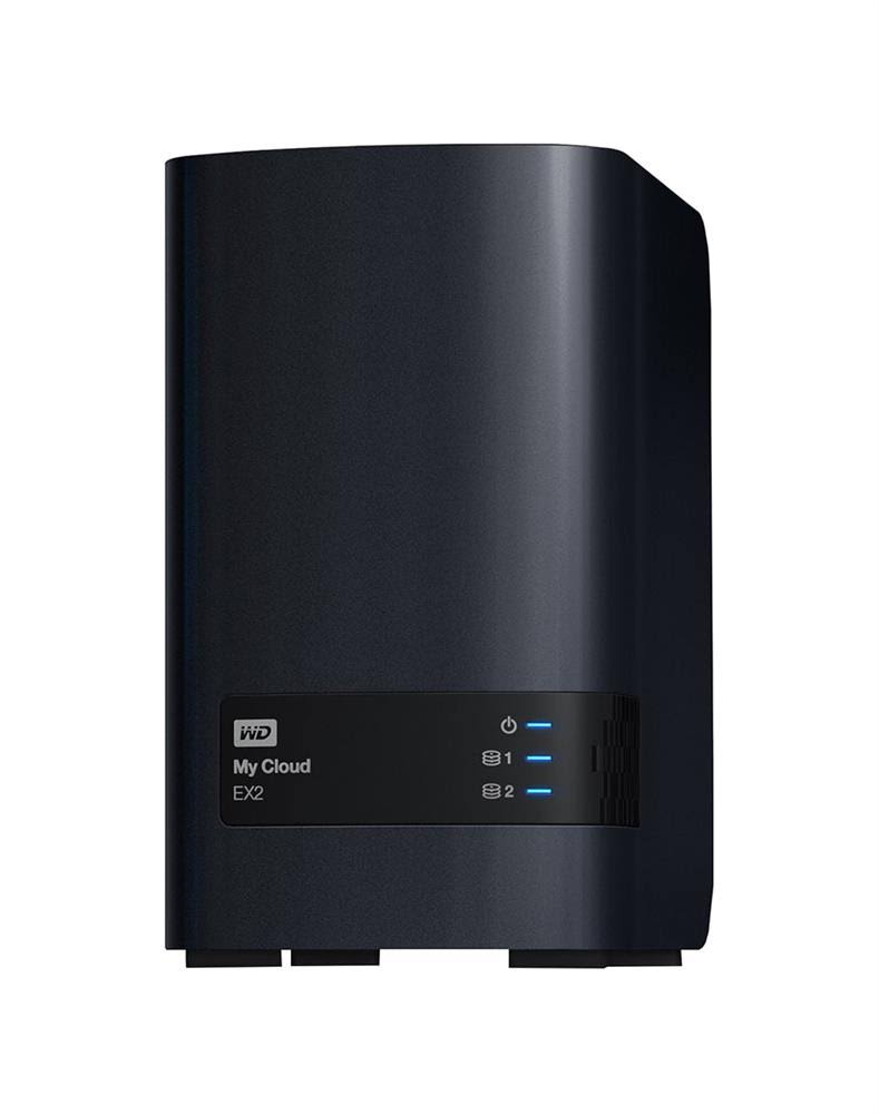 WD My Cloud EX2 WDBVKW0060JCH 2-Bay NAS Server - SATA 6Gb/s - 2 x 3 TB