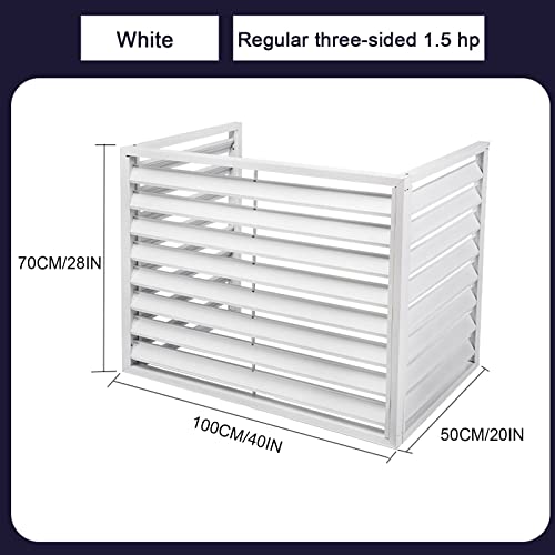 Mini split ac covers, ac cover for outside unit, mini split covers for outside units, Anti-Theft Sturdy Aluminum AC Covers, Applicable to air conditioner outdoor unit