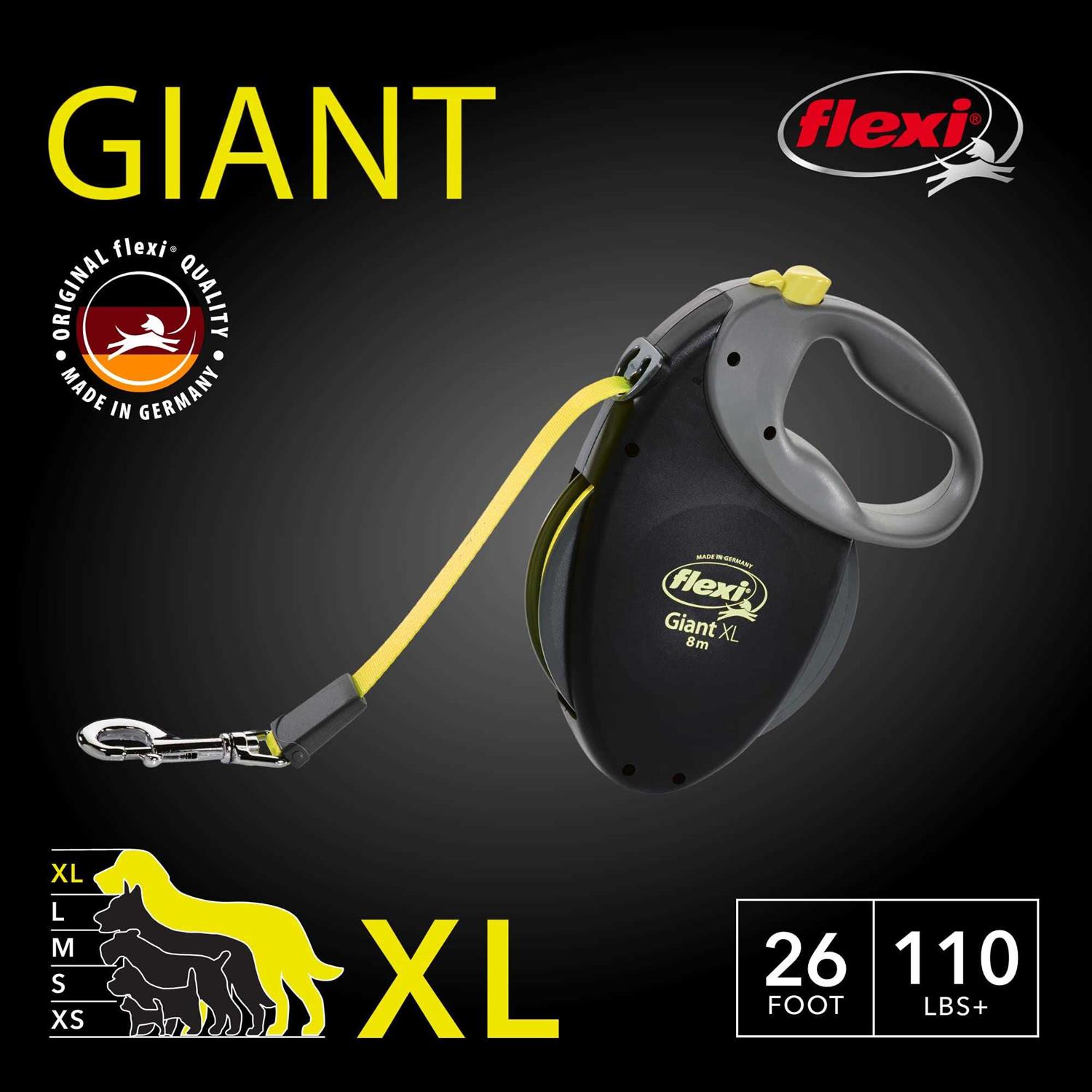 Flexi Giant Retractable Dog Leash Tape - Pet Supplies online store