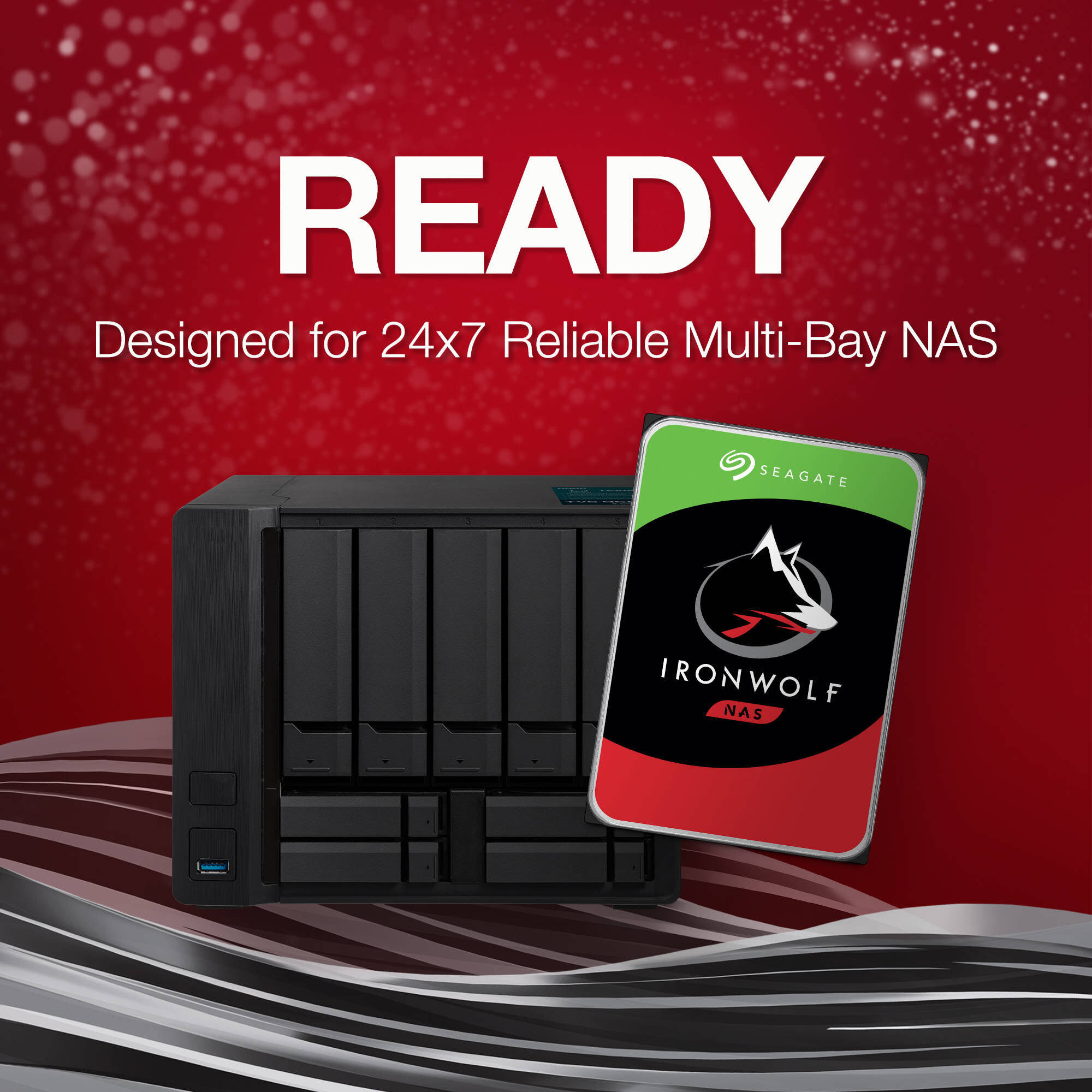 Seagate - IronWolf 4TB Internal SATA Hard Drive for Desktops