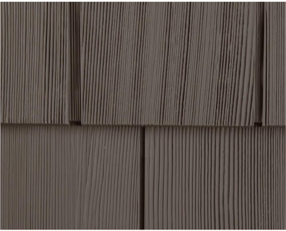 Polaris Homeside Select Double 7in. Cedar Shake Vinyl Siding (1/2 Square) Slate