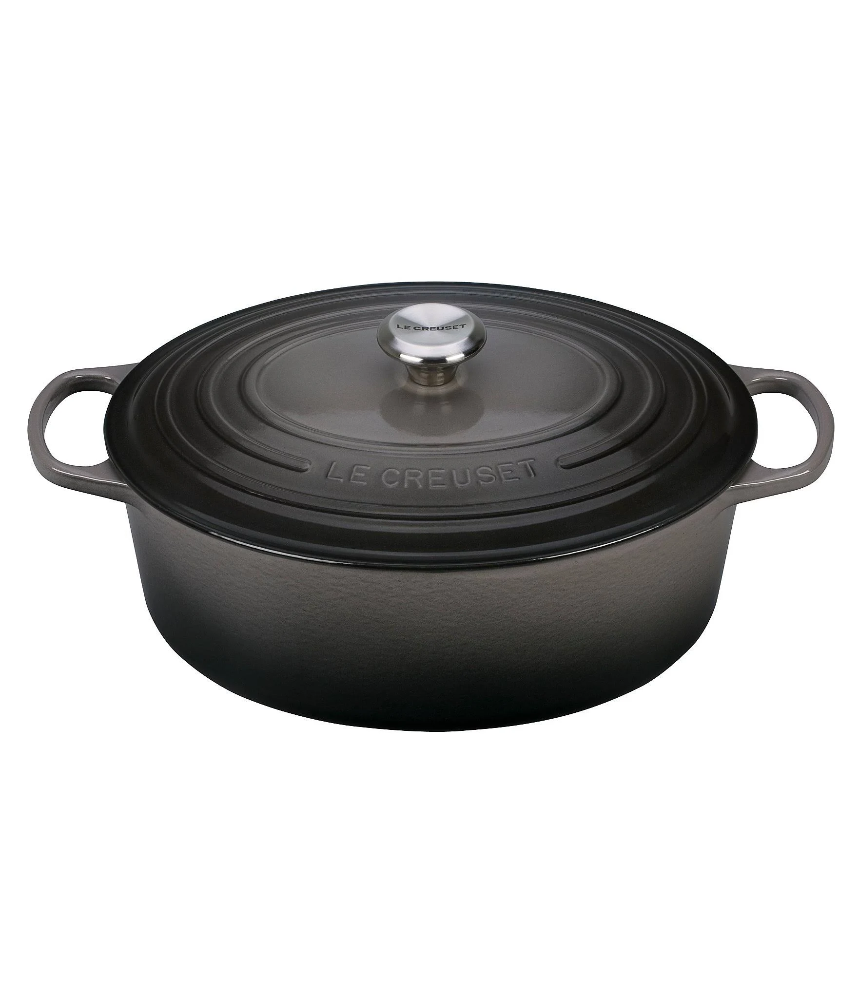 Le Creuset Signature Cast Iron 8-Quart Oyster Oval Dutch Oven