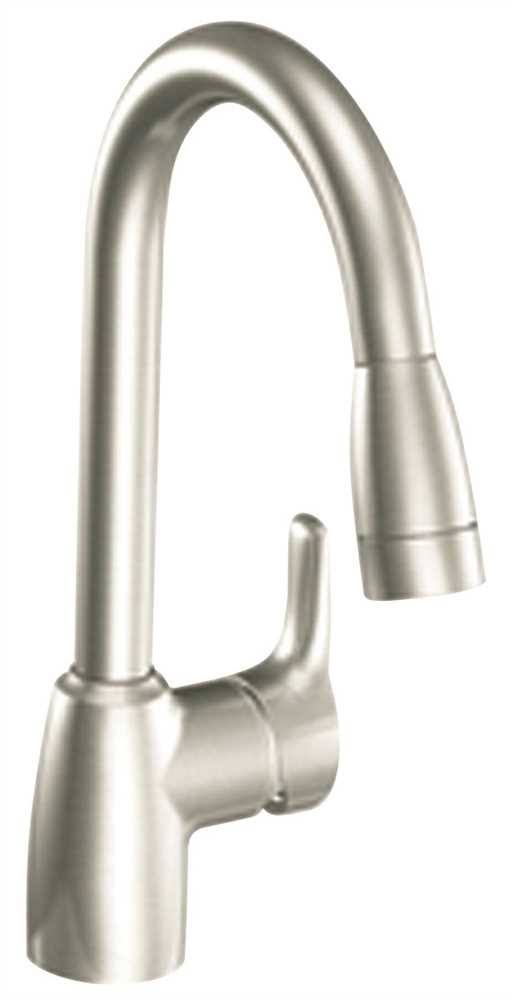 Cleveland Faucet Group CA42519CSL Baystone One-Handle Pullout Kitchen Faucet - Classic Stainless