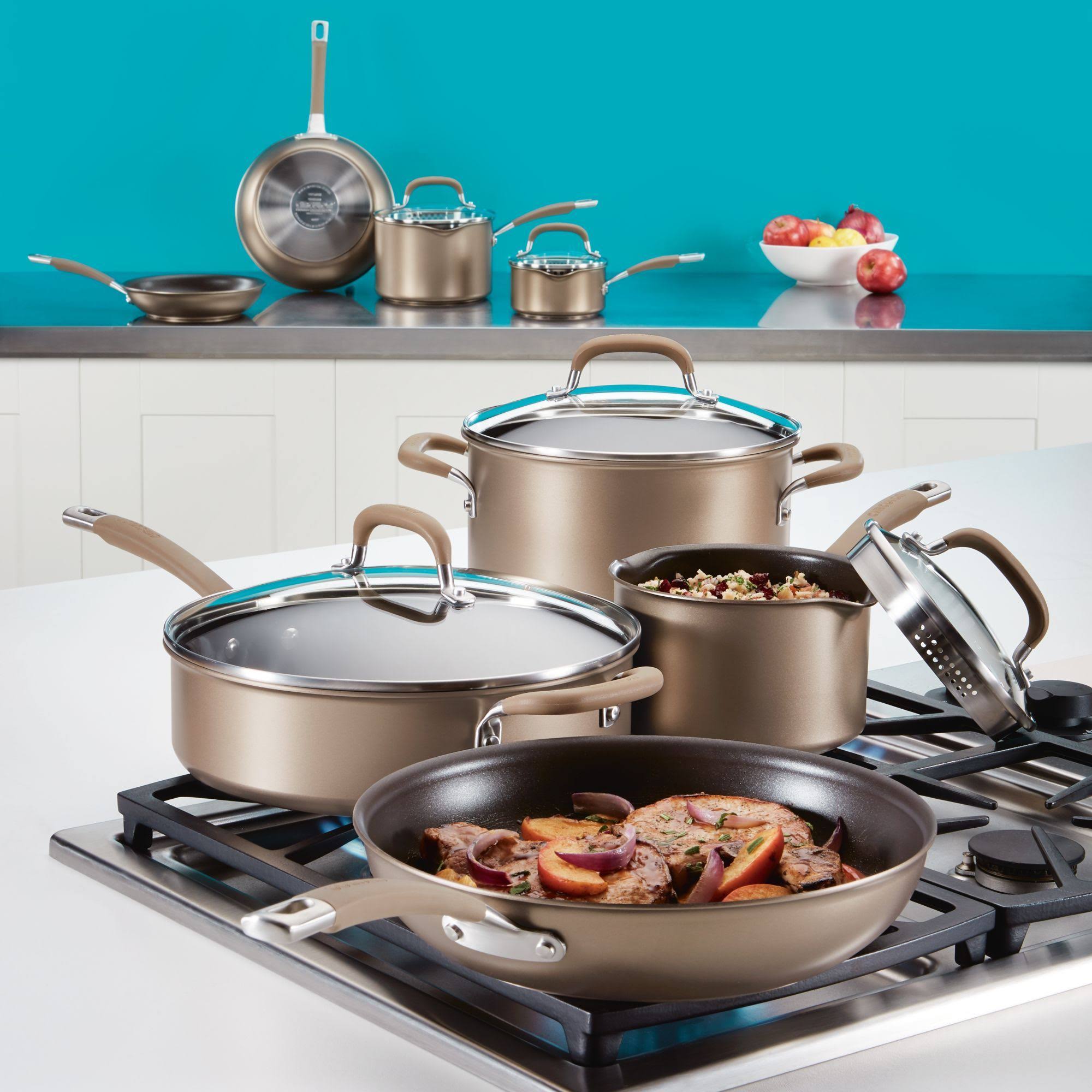 Circulon Premier Professional 13-Piece Hard Anodized Cookware Set