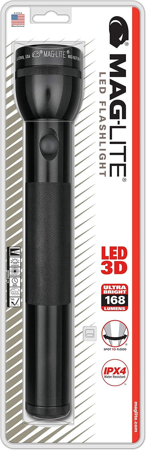 Maglite LED 3-Cell D Flashlight, Universal Camo