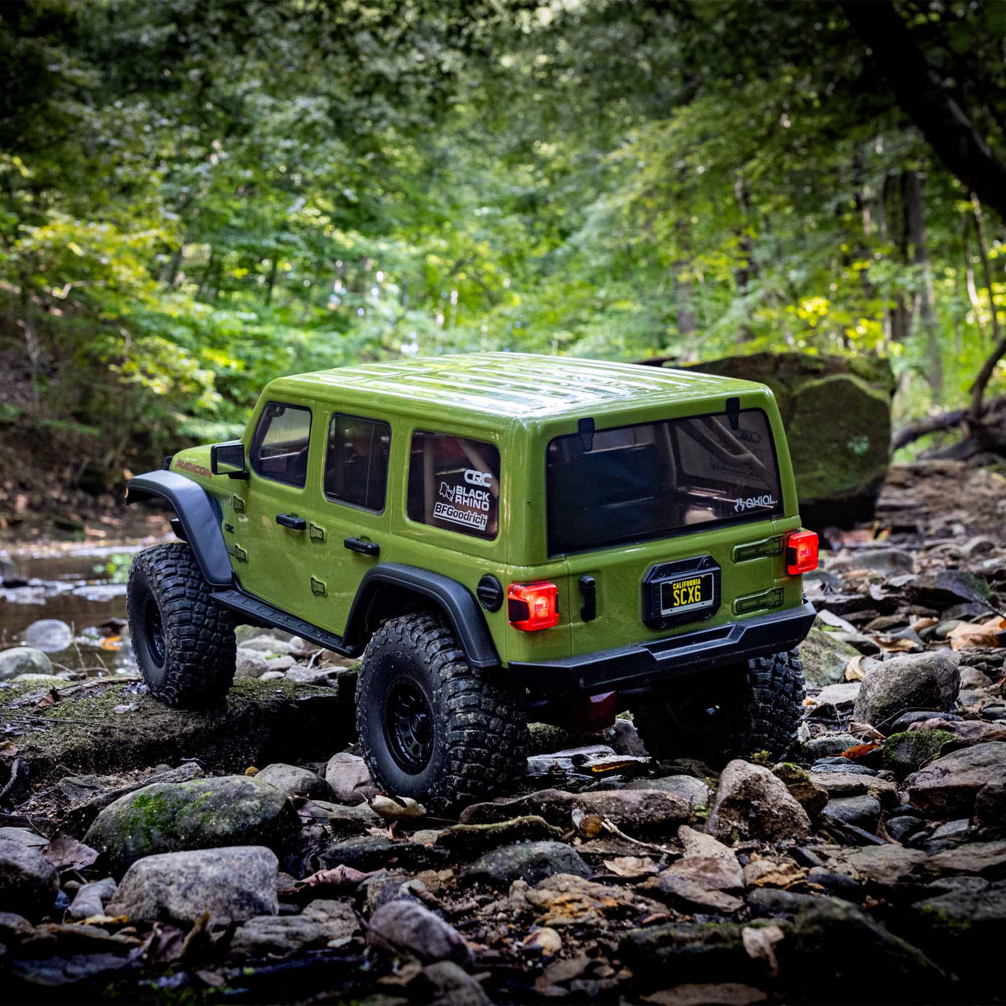 Axial RC Truck 1/6 SCX6 Jeep JLU Wrangler 4 Wheel Drive Rock Crawler RTR Batteries and Charger Not Included Green AXI05000T1 Trucks Electric RTR Other