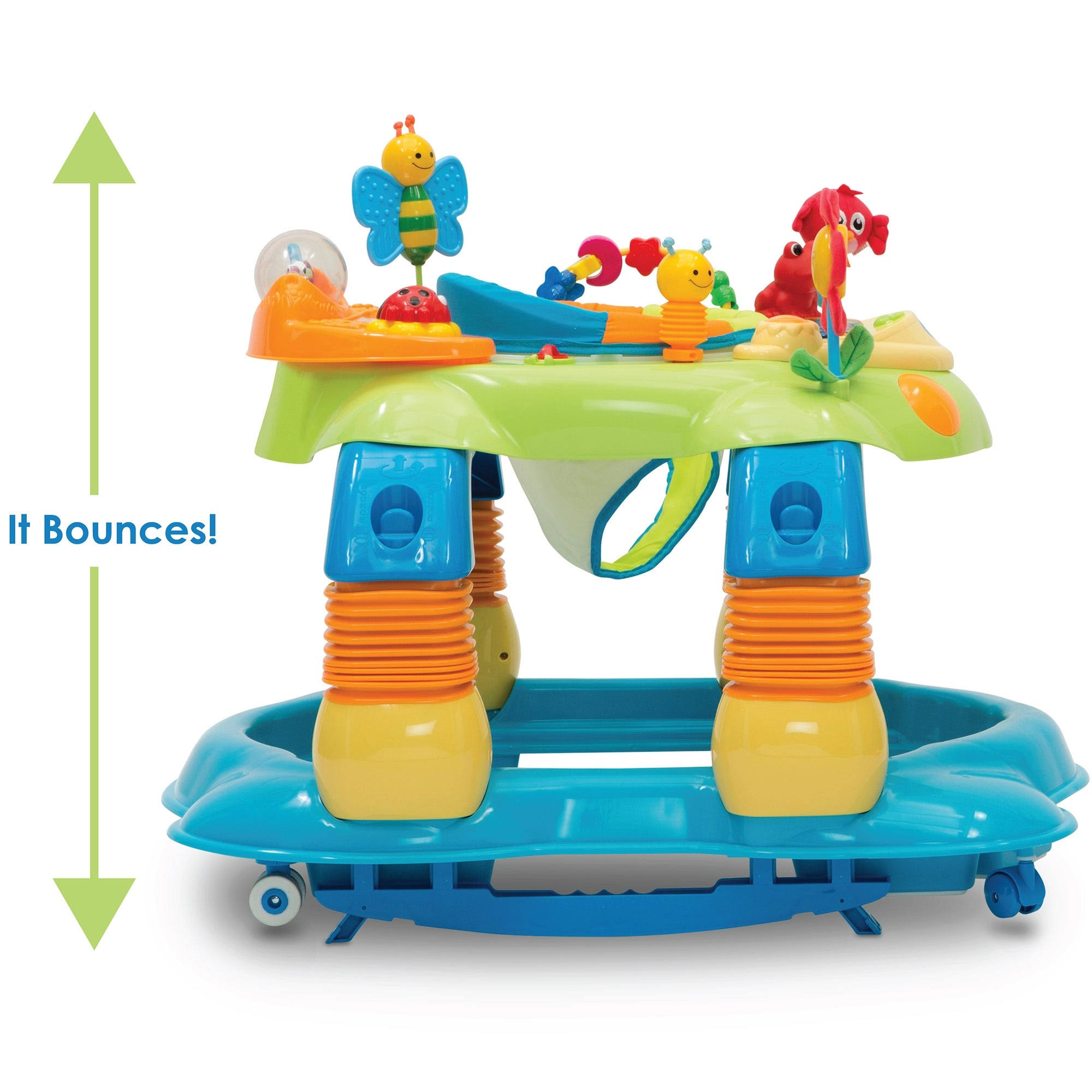 Delta Children Lil Play Station 4-in-1 Activity Walker - Sadie The Ladybug