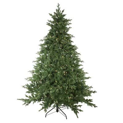 6.5 Pre-Lit LED Instant Connect Minnesota Balsam Fir Artificial Christmas Tree Northlight Seasonal Size: 7.5'