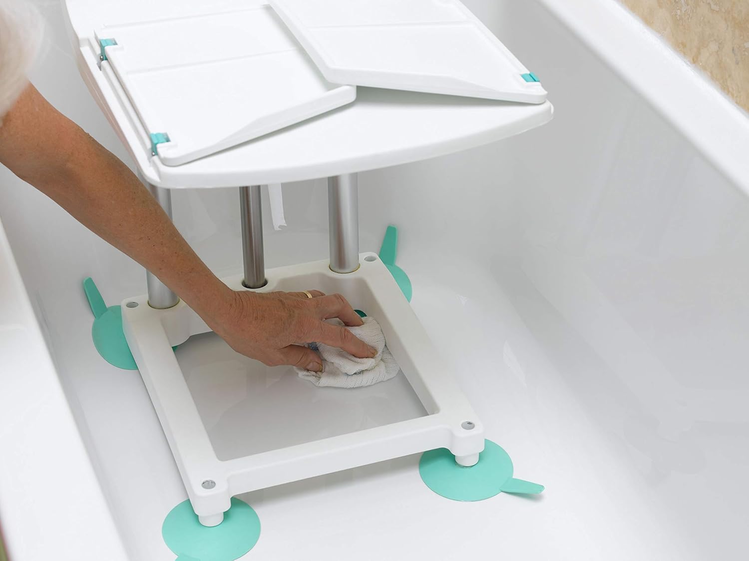 Lumex Splash Bath Lift with Ultra-Compact Design and Remote Control, 5033A-1