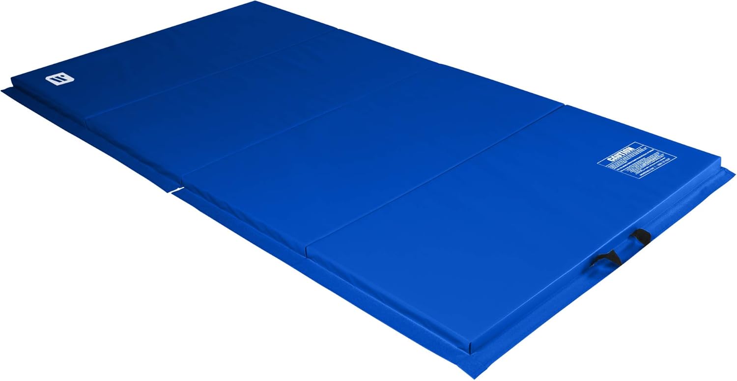 We Sell Mats 4 ft x 8 ft x 2 in Personal Fitness & Exercise Mat, Lightweight and Folds for Carrying
