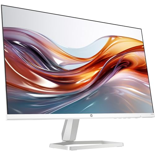 HP Series 5 24 inch FHD Monitor, Full HD Display (1920 x 1080), IPS panel, 99% sRGB, 1500:1 contrast ratio, 300 nits, Eye Ease with Eyesafe certification, 524sa (2024)