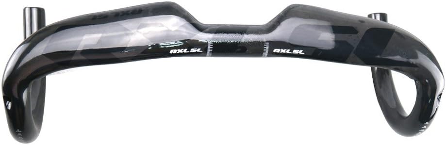 RXL SL [US Stock] Full Carbon Fiber Road Bike Handlebar Racing Handle Bike Bend to Inside Light 400/420/440mm