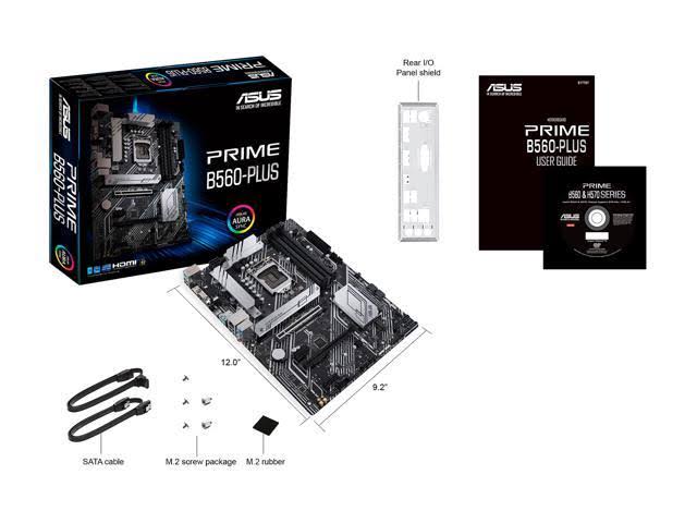 Asus B560-PLUS Prime Intel LGA 1200 ATX Motherboard
