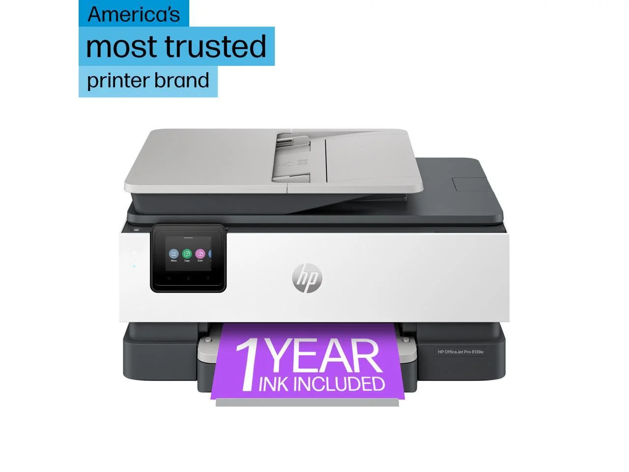 HP OfficeJet Pro 8139e All-in-One Printer with 1 Year of Instant Ink with HP+